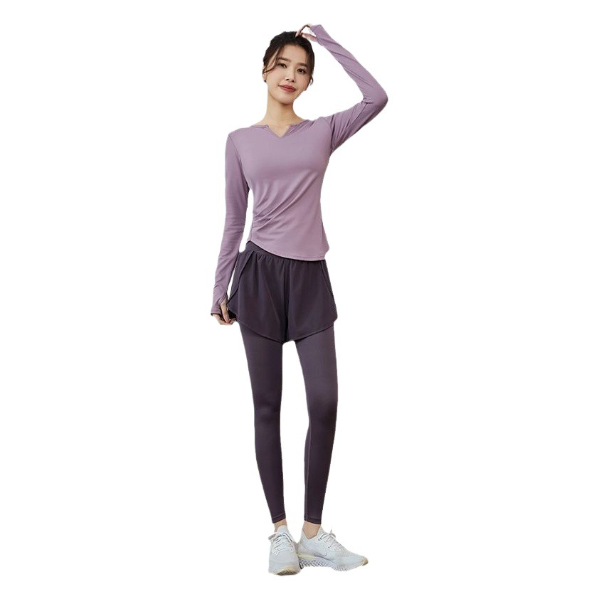 Conjunto de ropa deportiva con tacto suave para mujer, conjunto de dos piezas con falda deportiva transpirable de manga corta para primavera y verano, ropa profesional para tenis al aire libre