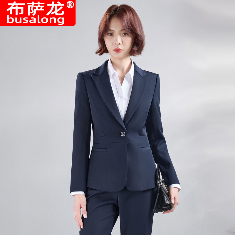 2026 Hot Selling New Long-Sleeved Professional Suit, Formal Women's Skirt and Pants Suit, Suitable for Interviews, Office Lady Work Uniforms 9940