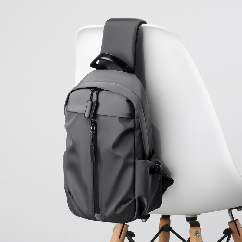 2021 otoño nuevo bolso de moda de la calle bolso de pecho Bolso bandolera de los hombres de moda negra bolso de teléfono móvil bolso de hombro al por mayor