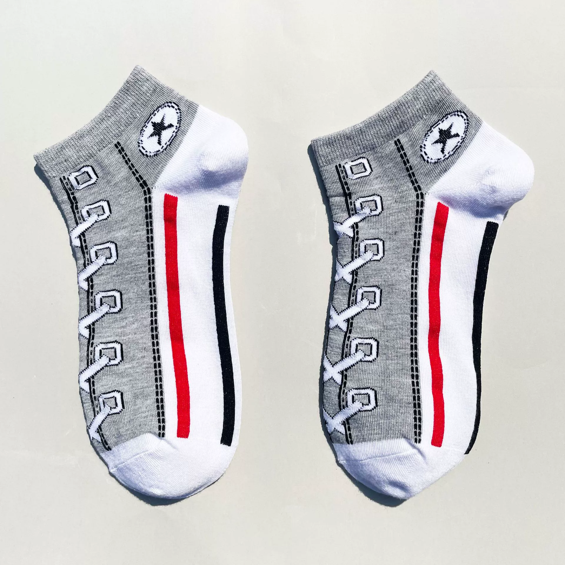 Tide, fashionable deodorized low sports shoes for men and women, combed cotton