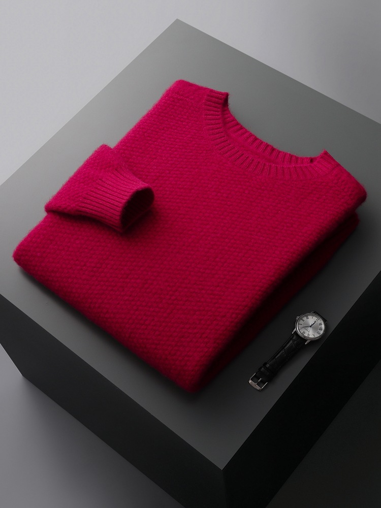 Demi-season cashmere casual woolen sweater
