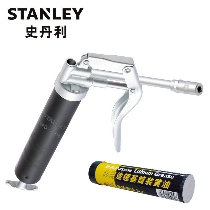 史丹利（STANLEY）90-178-23 专业级手动黄油枪 （120CC）