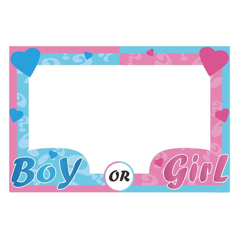 Amazon género revelan fuentes del partido foto apoyos bebé foto papel barba bebé cumpleaños