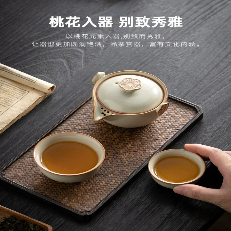 Teapot, ceramic grabber for home use, small tea set