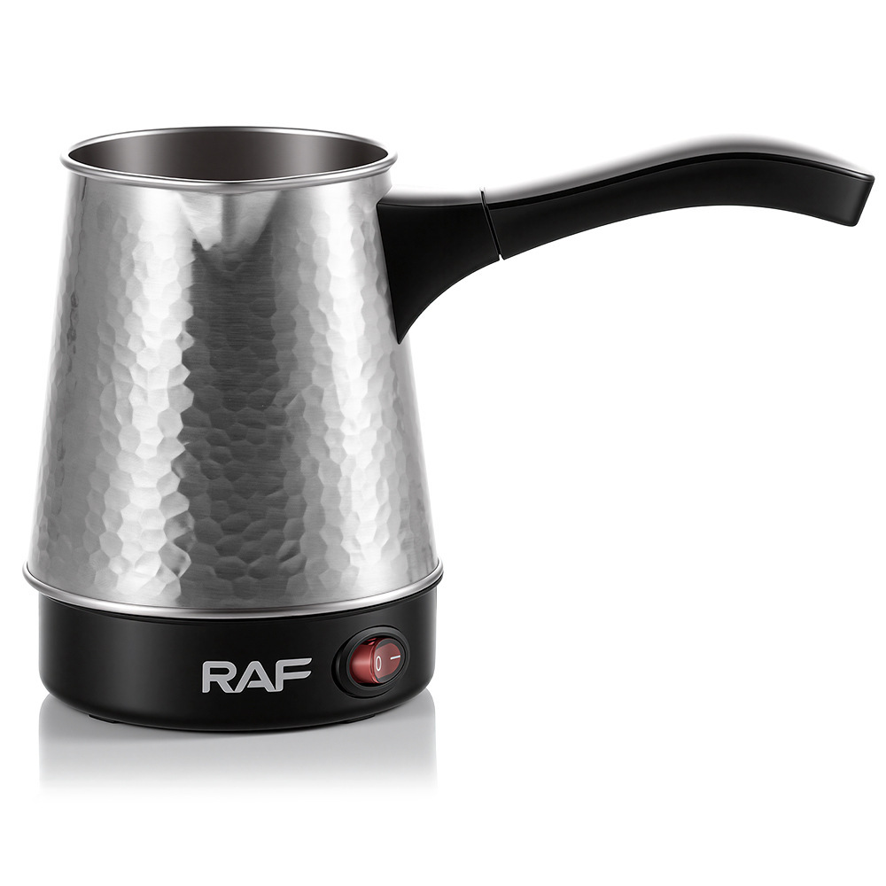 Cafetera Eléctrica Turca de 500ml de Acero Inoxidable 304 con Mango