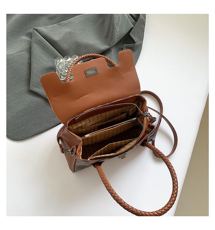 Women's Retro Handbag Chinese Style Shoulder Bag For Mature Women_voghion.com
