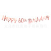 Happy BIRTHDAY Birthday Pull Birthday Party Scenarian Scenes English Letter Number Pulling Flag