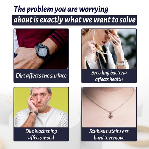 Jaysuing Jewelry Cleaner Cleaning and Decontamination Dial Maintenance Spray Gold Watch Diamond Ring Cleaning