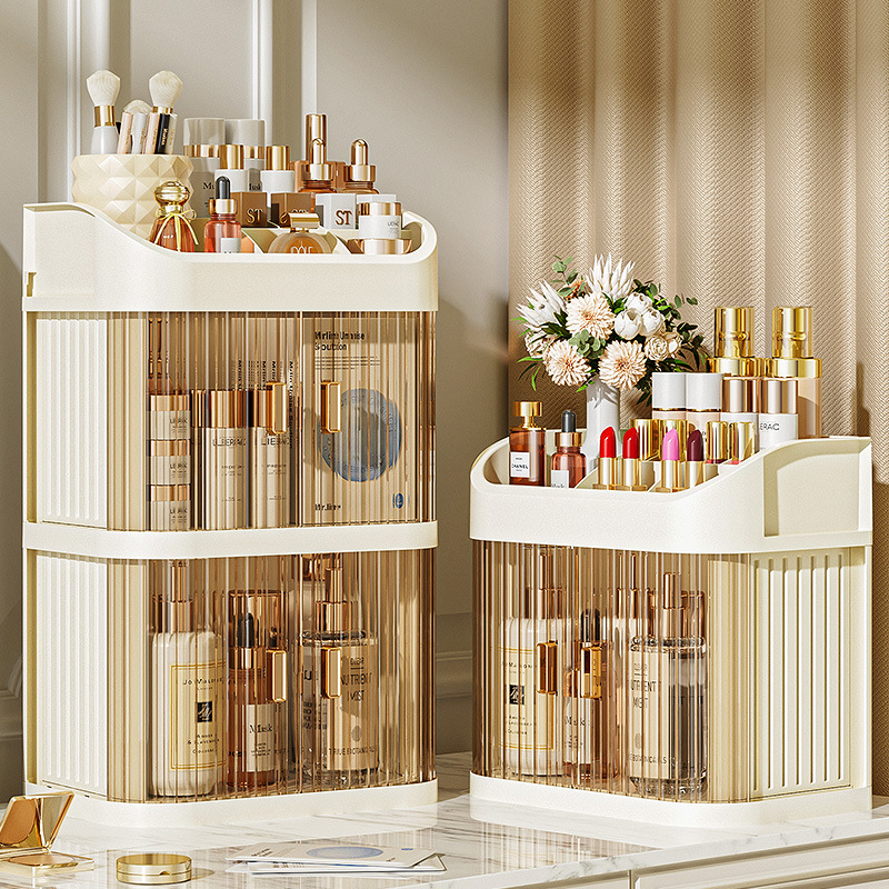 Nueva caja de maquillaje, caja de almacenamiento de maquillaje, cajón de escritorio, cajas de almacenamiento de gran capacidad, cajas de almacenamiento de artículos diversos