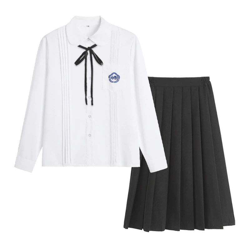 Футболки колледжа Taiwan Affiliated High School Shirts College Fengshu Service School Clothing Set Middle School Student High School Graduation Season Games Clothing