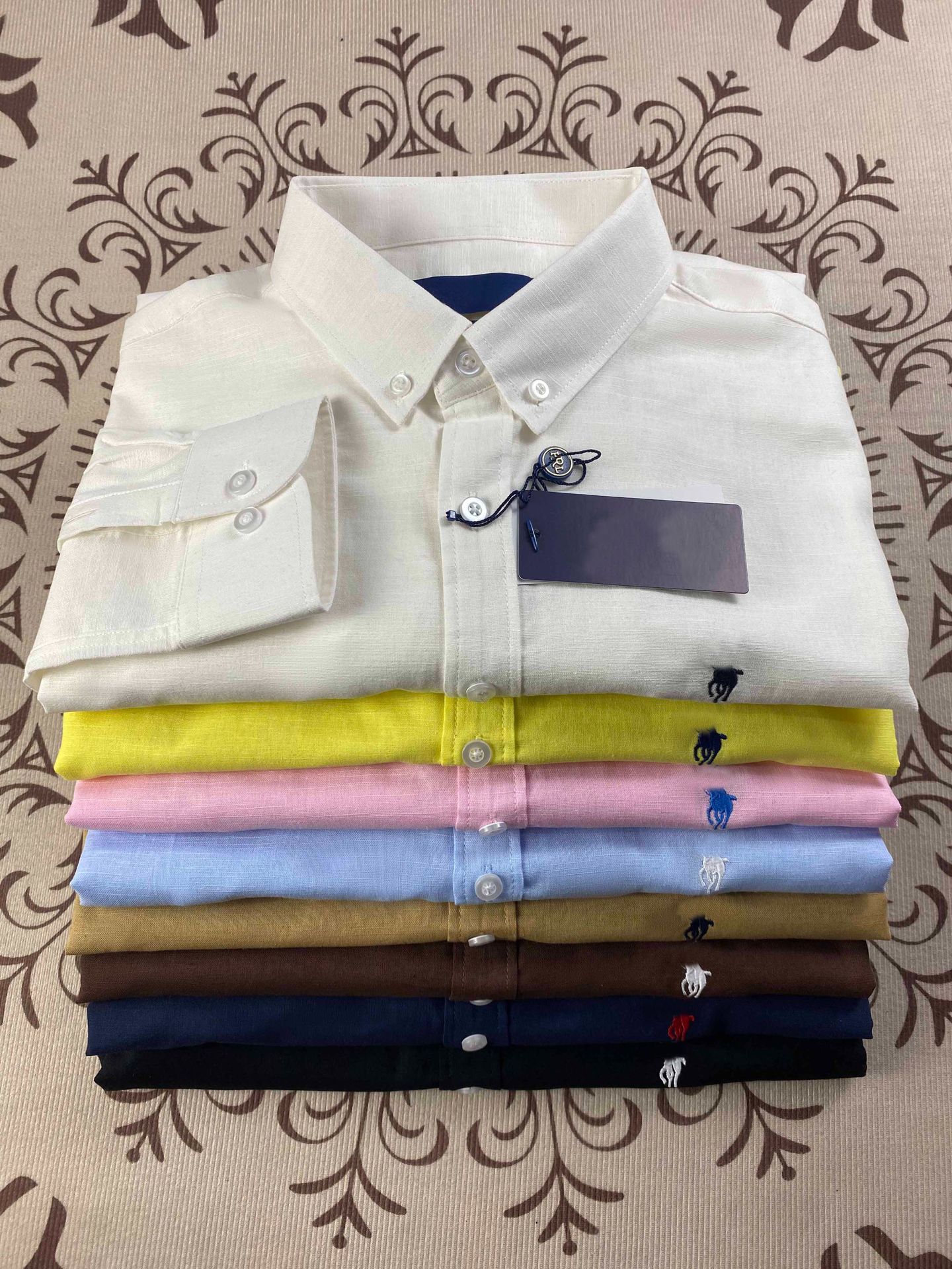 Pony, long-sleeve for men and women, shirt, for beloved, with embroidery, sun protection, suitable for spring and autumn