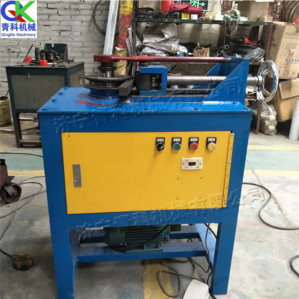 电动平台弯管机 小半径管材弯曲弯弧设备 欧式大门门把手弯曲机