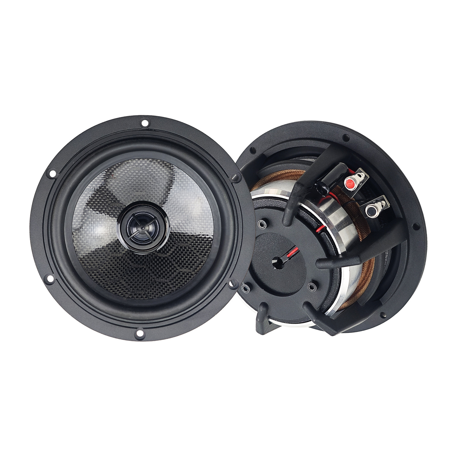 6.5inch Coaxial Speaker Car Audio Modification Universal Type 85W Bass Full-Bodied Lossless Installation Factory Direct Supply