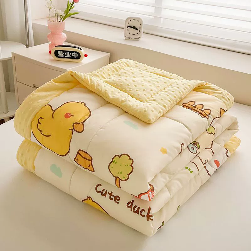 Summer children's cool duvet for elementary school students, washable
