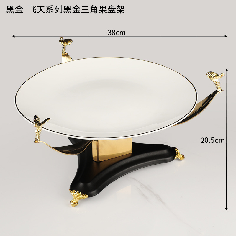 KTV decoración de la Mesa suministros conjunto completo decoración de escritorio traje de lujo de gama alta Club bar plato de fruta estante Cenicero estante de trigo