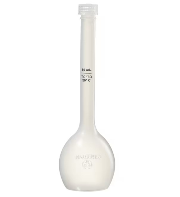 赛默飞带盖 Nalgene耐洁 B级PPCO聚丙烯容量瓶 带刻度 4000系列