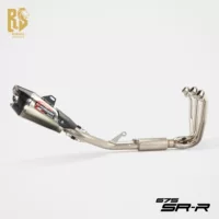 RS Chunfeng 675SR/NK модифицированная полноразмерная AT2 малая косая выхлопная труба прямая боковая выхлопная труба калибра 51 мм для соревнований