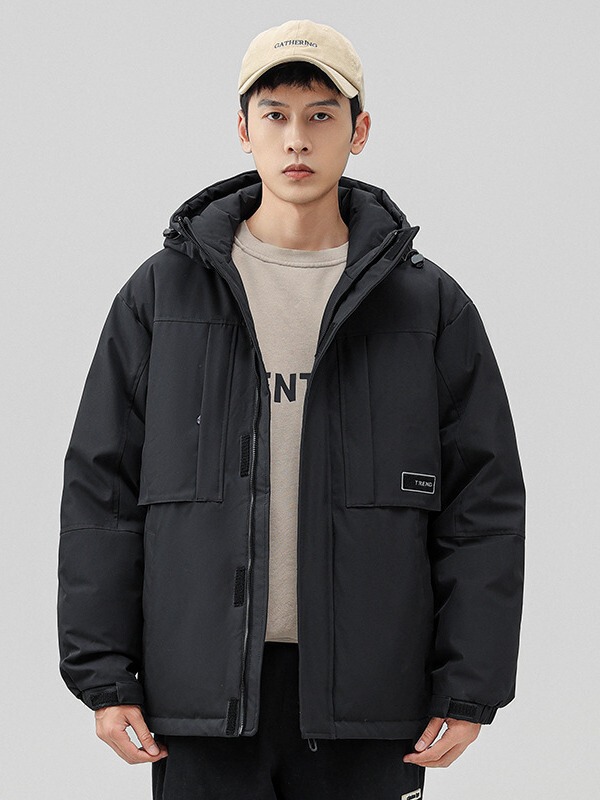 2024 New down jacket hooded coat new national standard 90 duck down coat winter down jacket outdoor cross-border men and women