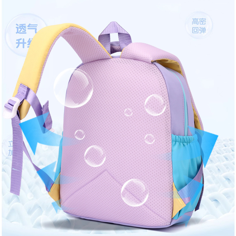 Mochila de pescado natural para niños en jardín de infantes bolsas escolares para niños y niñas mochila de moda ultraligera para estudiantes de primaria