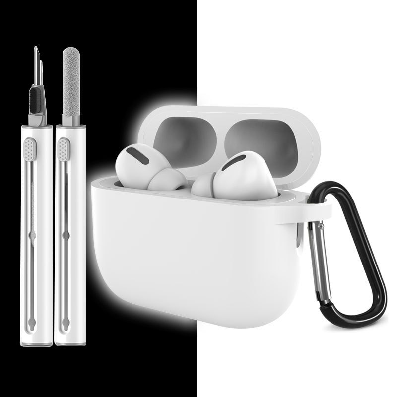 适用Airpodspro3保护套苹果耳机保护壳硅胶纯色airpods保护壳批发|undefined