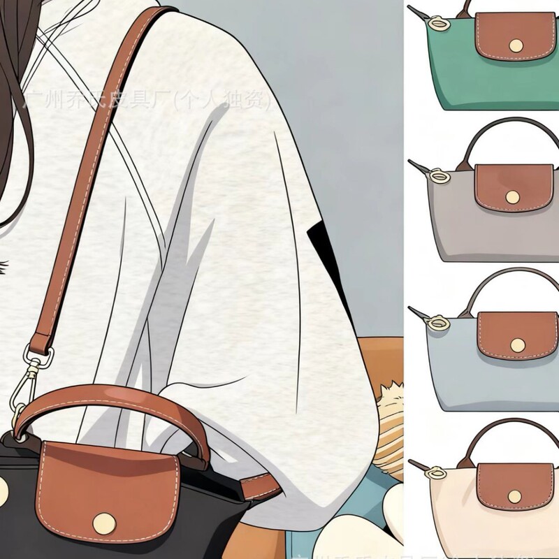 French Dragon Inlaid Mini Dumpling Bag Shoulder Bag Crossbody Bag Handbag Coin Purse Women's Bag Versatile Mobile Phone Bag