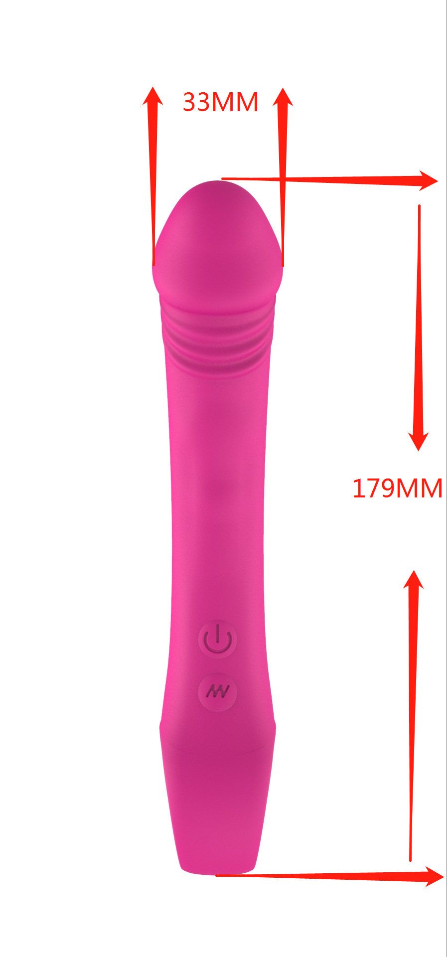 Weiblicher Dildo, gegabelter Stab, G-Punkt-Vibrationsstab mit Doppelkopf, AV-Massagestab, Masturbationsgerät für Erwachsene_voghion.com