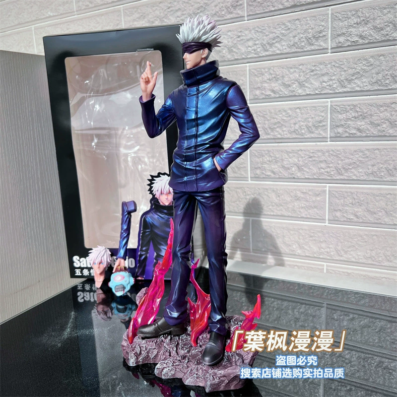 ZERO Gojo Satoru Curse Void Style Special Effects Scene Ornament Model Boxed Figure
