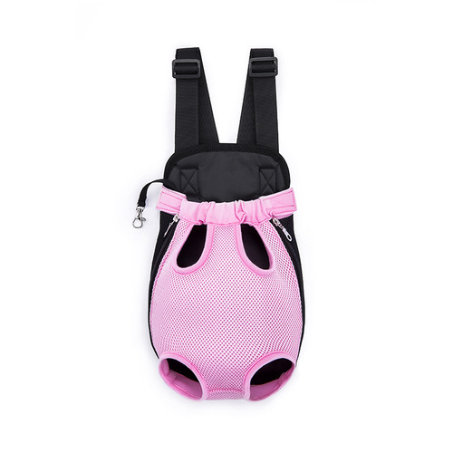 Pet Portable Chest Bag Direct Sale from Manufacturer Outdoors Pet Cat Bag Dog Mesh Fabric Breathable Comfortable Dual-Shoulder Pet Bag