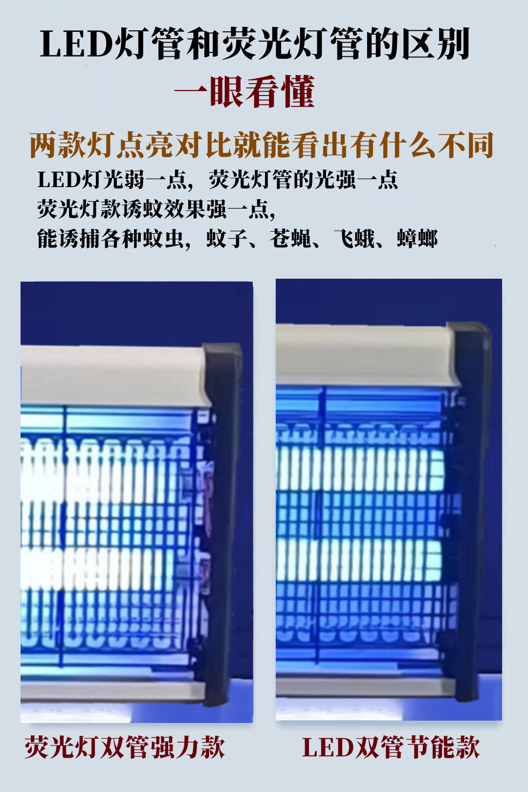 灯管跟LED的区别