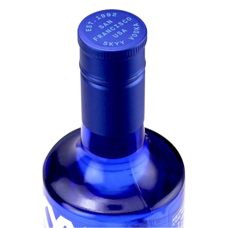 Иностранная водка Blue Sky Vodka SKYY VODKA Dark Blue Vodka 750 мл, оригинальный вкус, импортная, в оригинальной бутылке