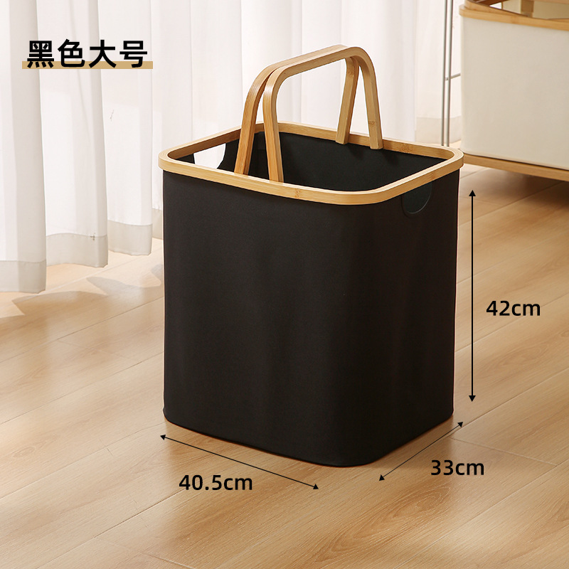 Cestas de ropa sucia modernas y simples plegables de tela de baño lavabos de baño caja de almacenamiento de escritorio casera cesta de ropa sucia