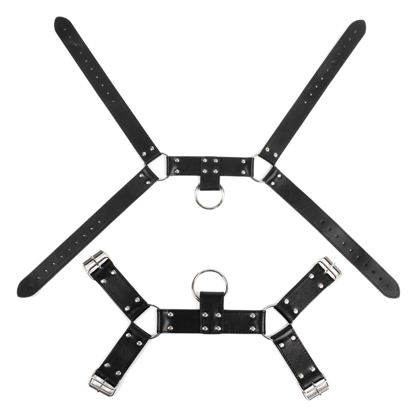 Juguetes sexuales para adultos pu apretado vinculante discoteca rendimiento ropa SM alternativa masculina corsé productos sexuales al por mayor