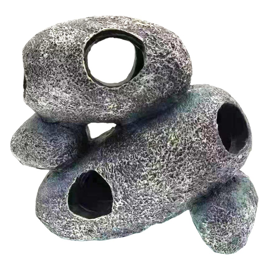 Acuario Vintage de Moda, Decoración para Peceras, Mini Cueva para Peces Loro, Terrario, Casa para Peces Cíclidos, Tanque de Cría de Peces, Nuevo