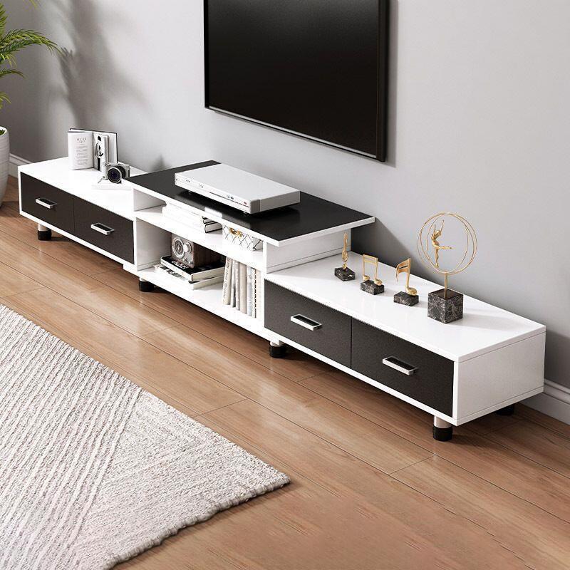 Telescopic Tv Cabinet New Nordic Simple Modern Small Apartment Living Room Bedroom Simple Small Tv Cabinet Home