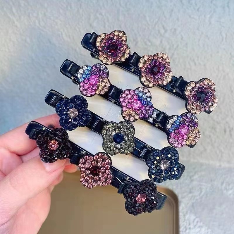 elegant hair clip female cropped hair clip braided hair organize fantastic hairpin side clip hairware forehead bang clip duckbill clip
