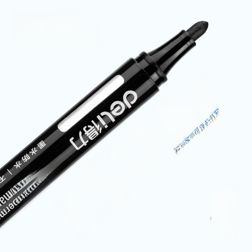 Get Leimi marking pen wholesale oily black red marking pen thick waterproof does not fade fast drying big head express construction site