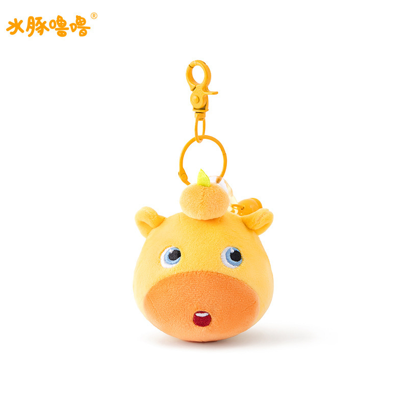 Duolove 共同ブランドの本物のカピバラ ルルぬいぐるみ人形なだめる睡眠人形 Douyin インターネット有名人の装飾品卸売