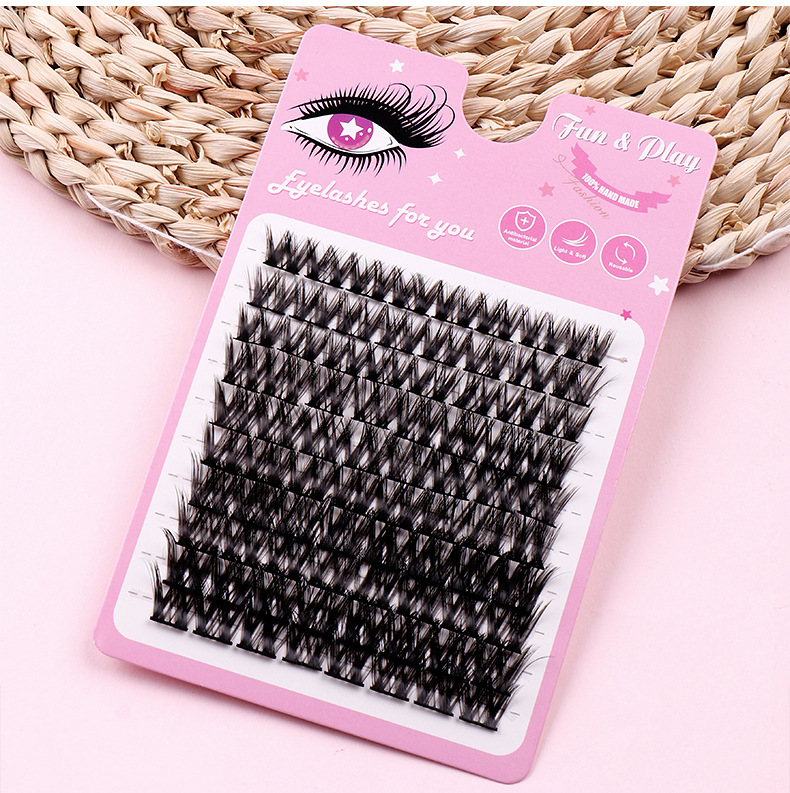 Casual Solid Color Artificial Fiber False Eyelashes 1 Piece display picture 3