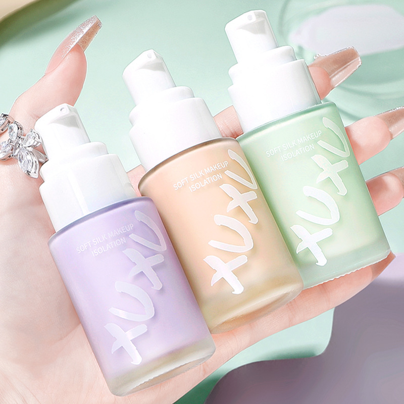 Invisible cream, makeup primer, moisturizing foundation, shrinks pores, long-term effect