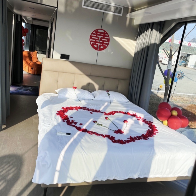 Cápsula espacial móvil B & B Hotel de celebridades de Internet Área escénica Inteligente al aire libre Nueva cabina de observación RV Apple Cabina