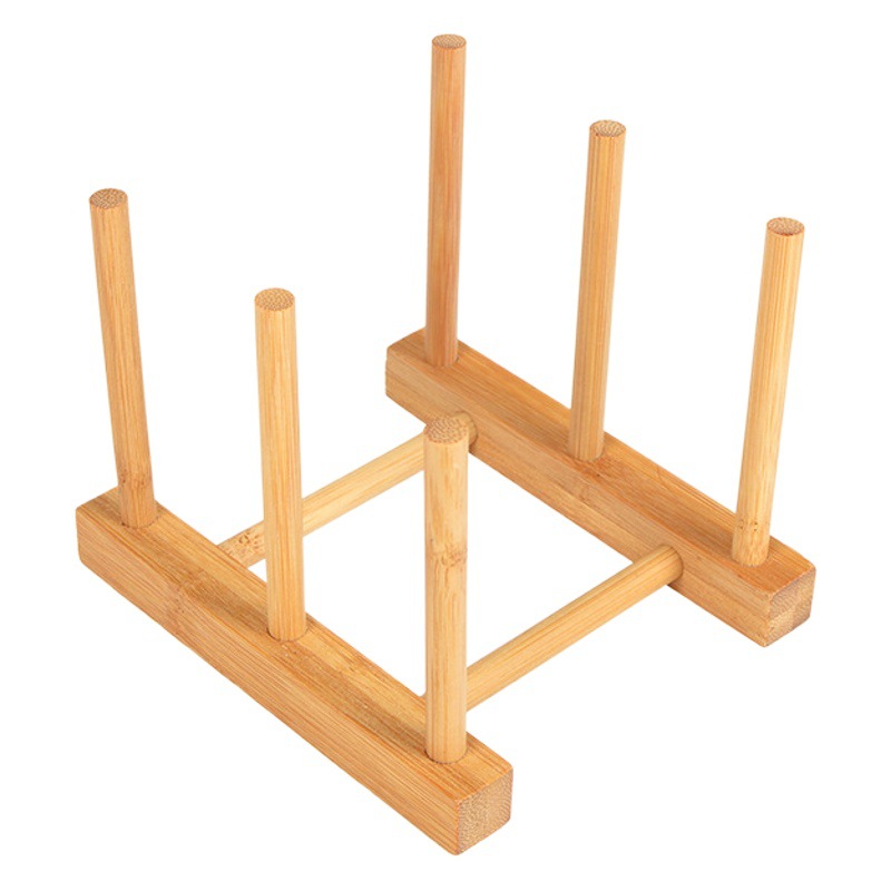 Bamboo Cup Holder Creative Drain Cup Holder Simple Storage Rack Home Kitchen Storage Water Cup Holder