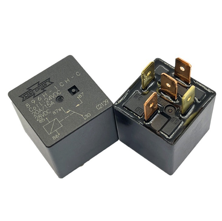 松川大功率汽车继电器896H-1AH-C 12VDC 24VDC  一组常开 20A
