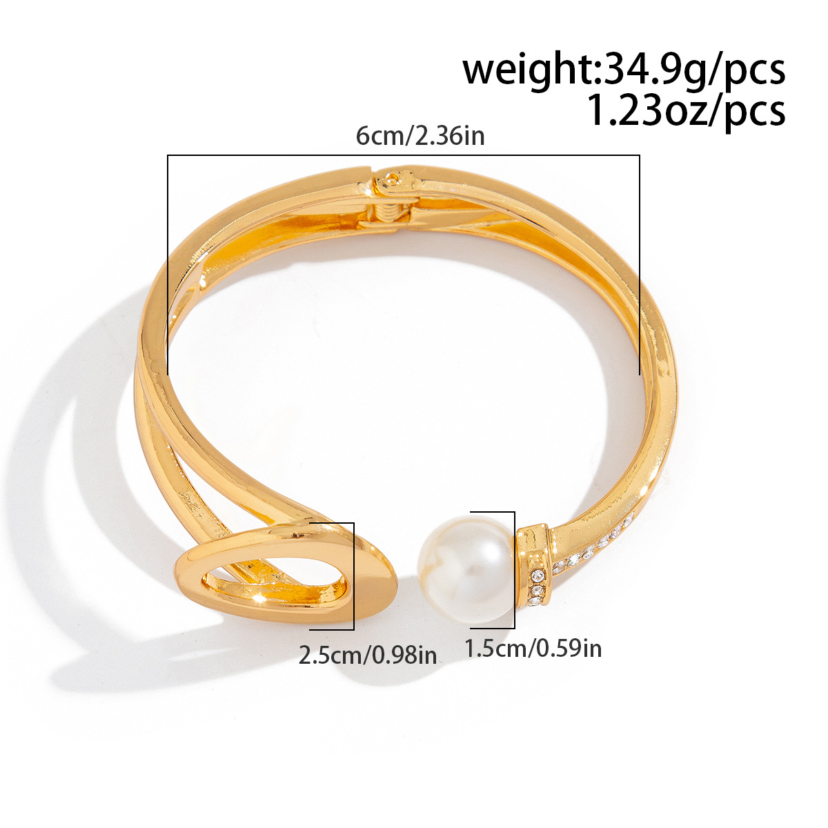 12g Weight Imitation Pearl Inlay Material Rings, Bracelets Classification 1 Piece Quantity Casual, Party, Street Occasion Alloy Material Solid Color Pattern All Seasons Season Women's Gender Inlay Design Cool Style, IG Style Style Gold, Silver Color Cool Style IG Style Solid Color Alloy Inlay Imitation Pearl Women's Rings Bracelets 无