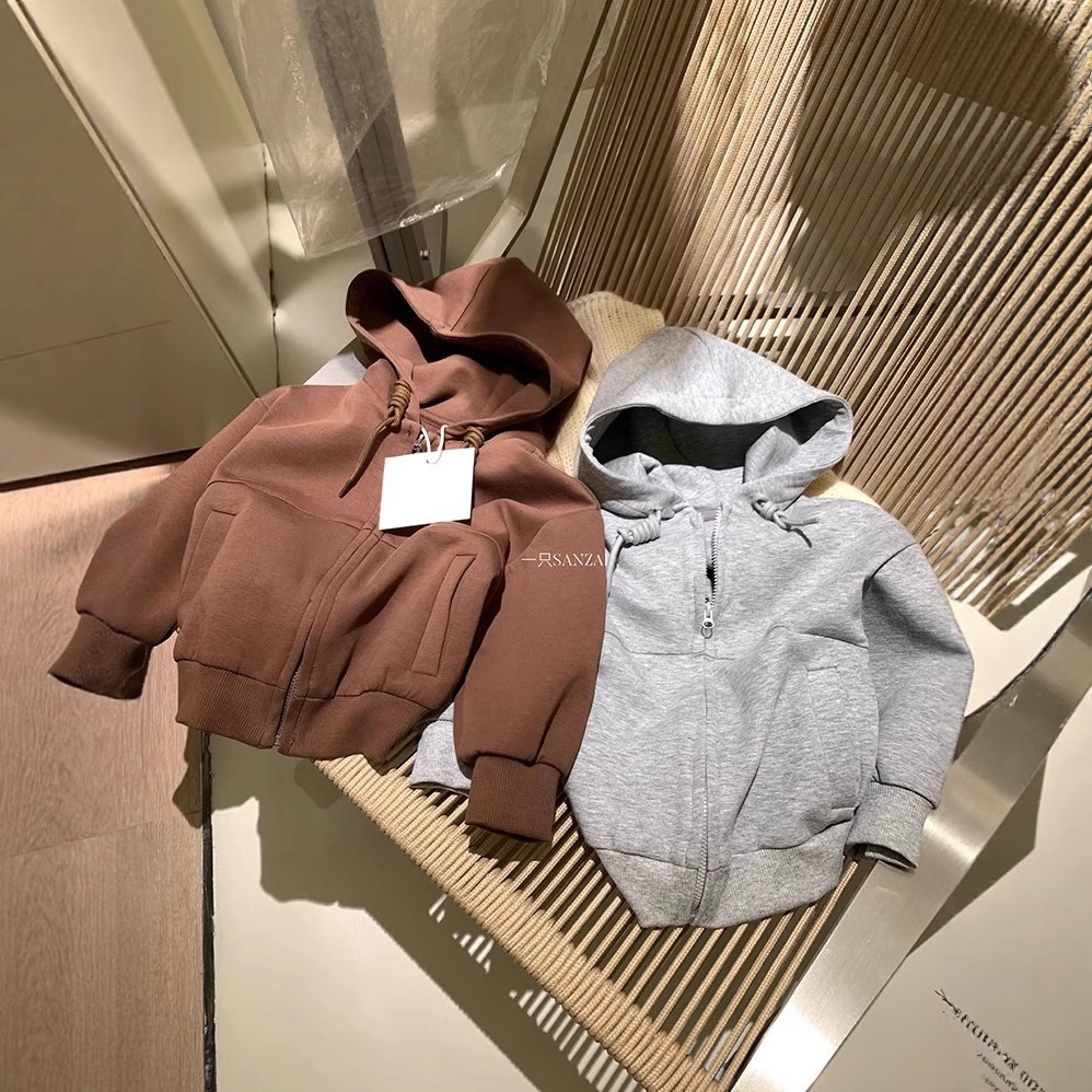 Demi-season classic solid color hoody for men and women