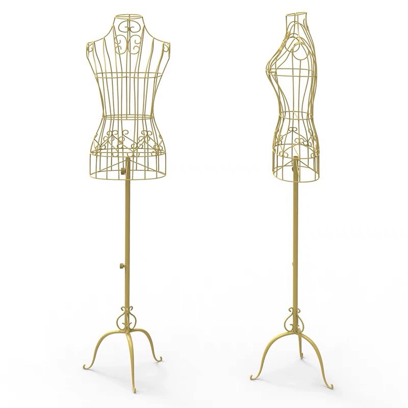 Спотовые поставки кованой модели одежды свадебная модель половинная модель женская модель трехногая модель одежды черный