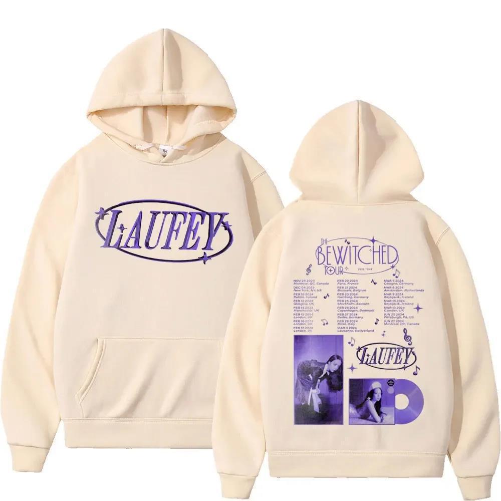 Singer Laufey The Bewited Tour Printed Hoodie Fashion