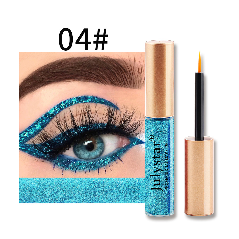 Eyeliner color pearlescent eyeliner waterproof oil proof eye shadow liquid_voghion.com