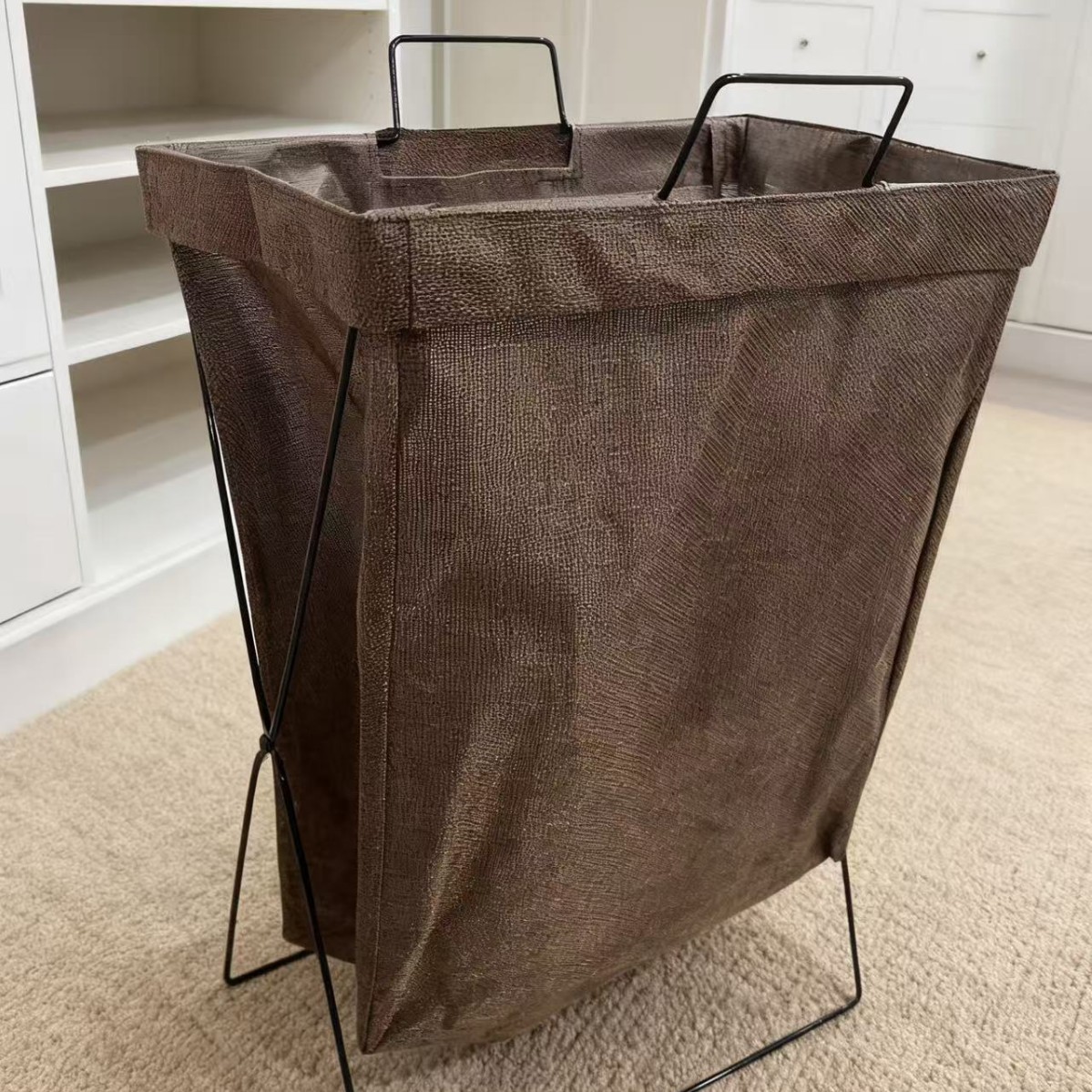 Cesta de ropa sucia de dormitorio doméstico gran capacidad balcón plegable hotel cesto de almacenamiento de ropa sucia cesto de almacenamiento de ropa sucia