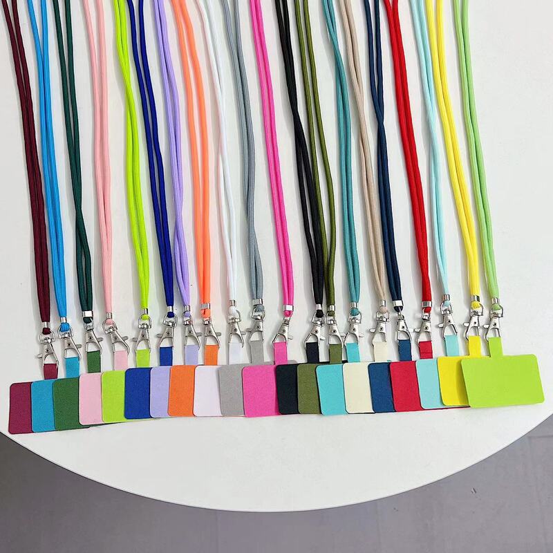 Cross-border Explosions Color Mobile Phone Lanyard Adjustable Detachable Mobile Phone Lanyard Gasket Universal Mobile Phone Lanyard Crossbody