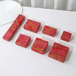 厂家定制情人节首饰盒珠宝吊坠首饰品项链戒指节日首饰盒子礼盒